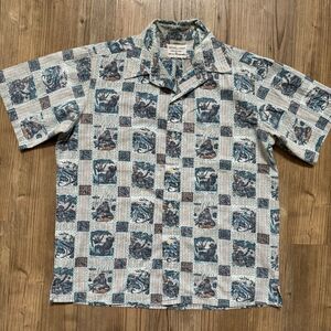 VTG Reyn Spooner - Detrich Varez Hawaiian Pullover Shirt - No Size Tag